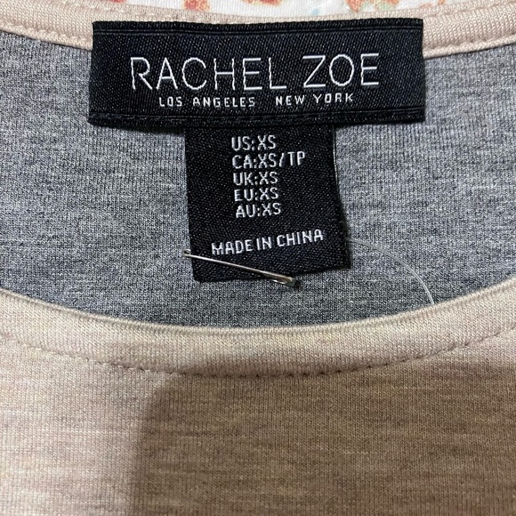NWT!  Rachel Zoe Light Tan Sleeveless Top - Picture 5 of 6